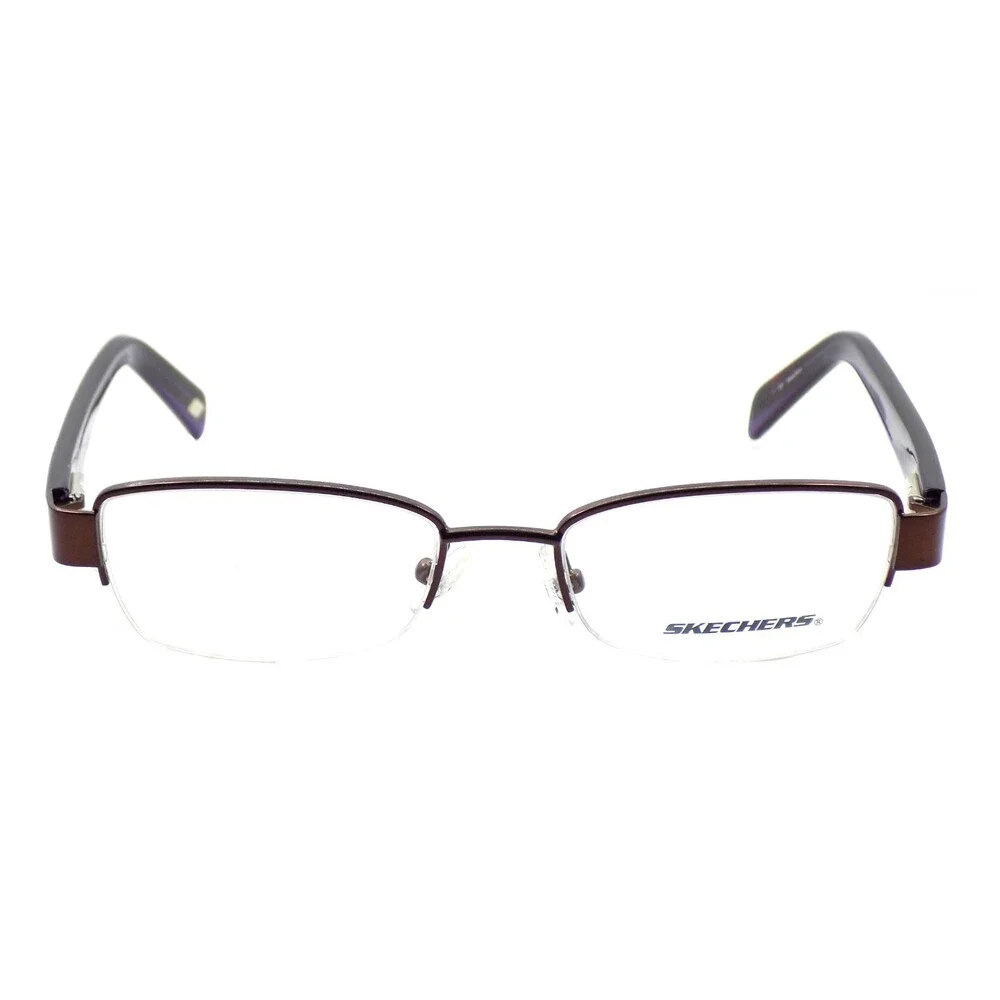 SKECHERS SK2084 SBRN Women's Eyeglasses Frames Petite 49-17-135 Satin Brown